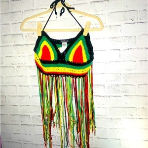 New handmade string bikini Medium bra halter top